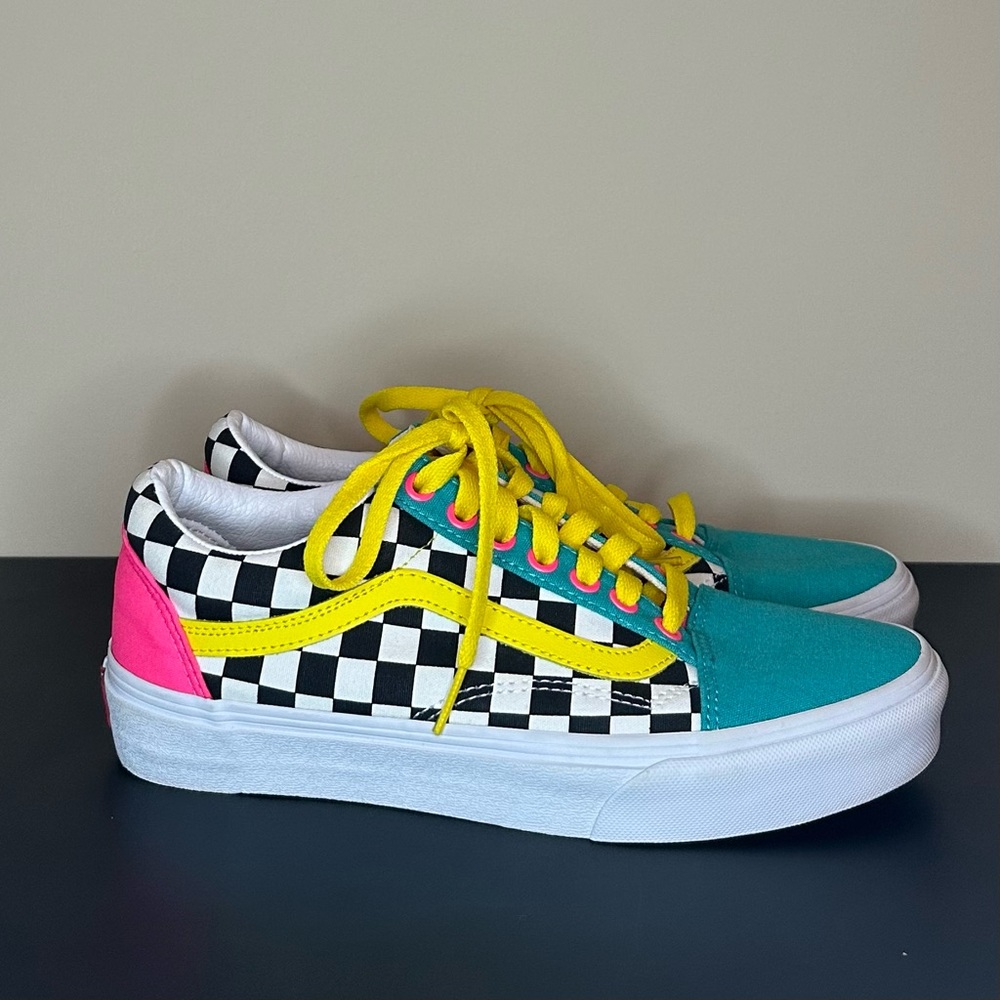 Custom Old Skool Multicolored Vans